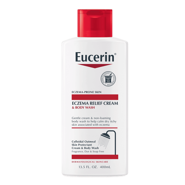 Eucerin Eczema Relief Cream & Body Wash, Eczema Body Wash, 13.5 Fl Oz Bottle EasyOptionXY LLC