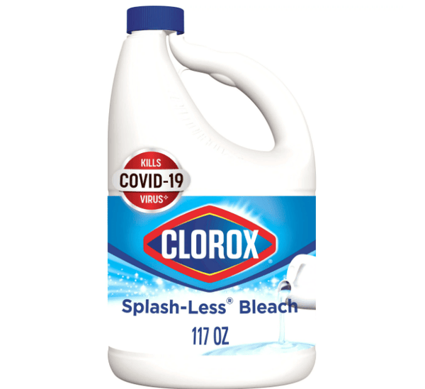 Clorox Splash-Less Liquid Bleach; Regular - 117 oz EasyOptionXY LLC