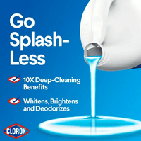 Clorox Splash-Less Liquid Bleach; Regular - 117 oz EasyOptionXY LLC