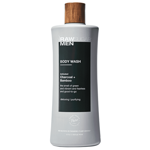 Raw Sugar Men's Body Wash, Activated Charcoal and Bamboo, 25 fl oz EasyOptionXY LLC