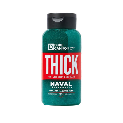 Duke Cannon Thick Body Wash - Naval Diplomacy - Fresh Water & Bergamot Scent, 17.5 oz, 1 Bottle EasyOptionXY LLC