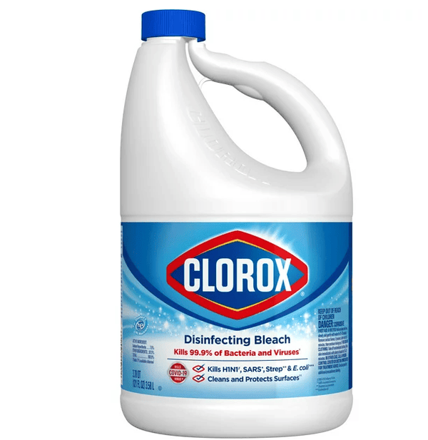 Clorox Disinfecting Bleach; Regular (Concentrated Formula) - 121 fl oz EasyOptionXY LLC