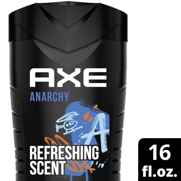 Axe Anarchy Refreshing Long Lasting Body Wash, Dark Pomegranate and Sandalwood, 16 fl oz EasyOptionXY LLC