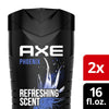 Axe Phoenix Refreshing Long Lasting Body Wash Twin Pack, Crushed Mint and Rosemary, 16 fl oz EasyOptionXY LLC