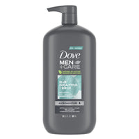 Dove Men+Care Relaxing Hydrating Face and Body Wash, Blue Eucalyptus and Birch, 30 fl oz EasyOptionXY LLC