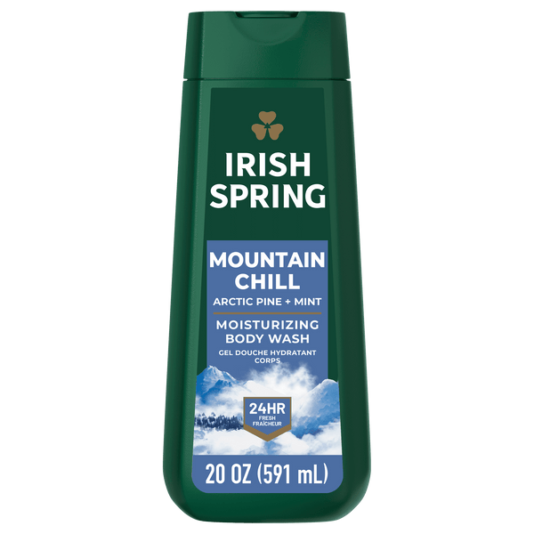 Irish Spring Mens Body Wash, Mountain Chill Scented Body Wash for Men, 20 Oz Bottle EasyOptionXY LLC