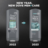 Dove Men+Care Relaxing Hydrating Face and Body Wash, Blue Eucalyptus and Birch, 18 fl oz EasyOptionXY LLC