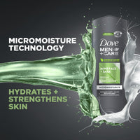 Dove Men+Care Reviving Long Lasting Face and Body Wash, Minerals and Sage, 18 fl oz EasyOptionXY LLC