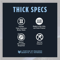 Duke Cannon Thick Body Wash - Midnight Swim - Sea Grass & Sandalwood Scent, 17.5 oz, 1 Bottle EasyOptionXY LLC