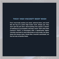 Duke Cannon Thick Body Wash - Midnight Swim - Sea Grass & Sandalwood Scent, 17.5 oz, 1 Bottle EasyOptionXY LLC