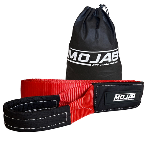 4'' x 30' Tow Strap / Winch Strap (Lifetime Warranty) MOJAB OFFROAD