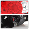 Spyder Acura RSX 02-04 LED Tail Lights Red Clear ALT-YD-ARSX02-LED-RC OffRoadUSA.com