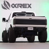 AlphaRex 87-96 Ford F-Series/Bronco LUXX-Series LED Tail Lights Black Red OffRoadUSA.com