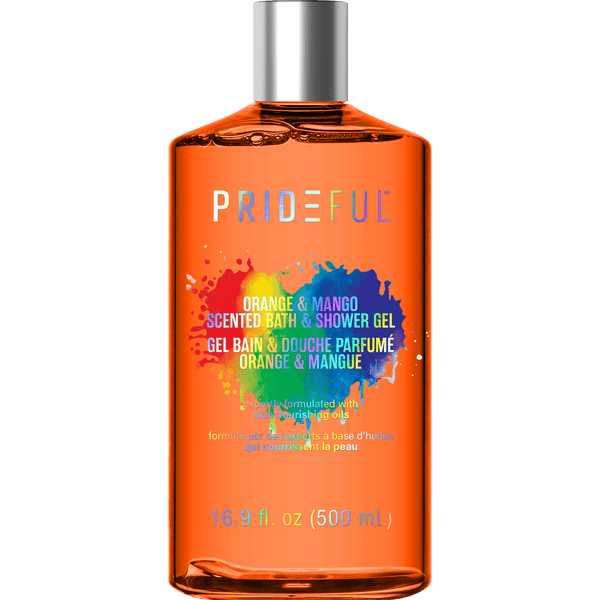 Prideful Scented Bath & Shower Gel, Orange & Mango, 16 fl oz EasyOptionXY LLC