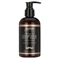 Softee Mens 2 in 1 Shampoo and Body Wash 8 fo EasyOptionXY LLC