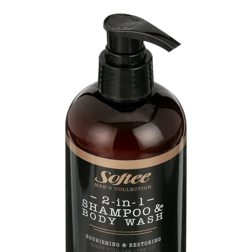 Softee Mens 2 in 1 Shampoo and Body Wash 8 fo EasyOptionXY LLC