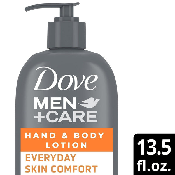 Dove Men+Care Everyday Skin Comfort Non Greasy Hand and Body Lotion, Light, 13.5 fl oz EasyOptionXY LLC