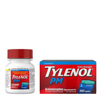 Tylenol PM Extra Strength Pain Reliever & Sleep Aid Caplets; 100 ct EasyOptionXY LLC