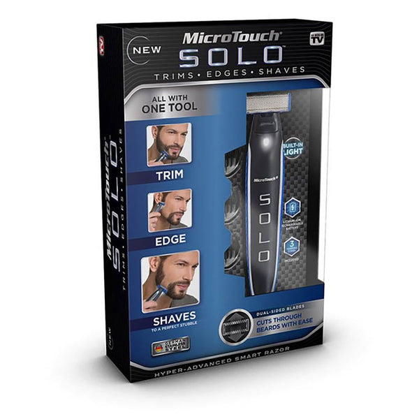Microtouch Solo Beard Trimmer - Beard Trimmer Trims, Edges, and Shaves All In One! EasyOptionXY LLC