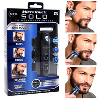 Microtouch Solo Beard Trimmer - Beard Trimmer Trims, Edges, and Shaves All In One! EasyOptionXY LLC