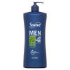 Suave Men 3-in-1 Shampoo Conditioner & Body Wash with Aloe Vera & Vitamin B7, All Hair Types 28 oz EasyOptionXY LLC