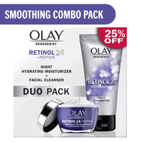 Olay Skin Care Retinol Gift Pack, Smoothing Face Moisturizer & Face Wash, Skincare Gift Set, 1.7 oz EasyOptionXY LLC