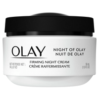 Olay Night of Olay Firming Night Cream Face Moisturizer, Reduces Fine Lines & Wrinkles for All Skin Types, 1.9 oz EasyOptionXY LLC