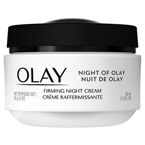 Olay Night of Olay Firming Night Cream Face Moisturizer, Reduces Fine Lines & Wrinkles for All Skin Types, 1.9 oz EasyOptionXY LLC