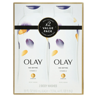 Olay Age Defying Body Wash for Women with Vitamin E, 22 fl oz, Twin Pack EasyOptionXY LLC