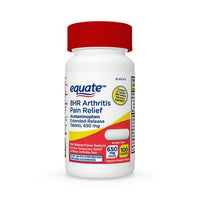 Equate Acetaminophen Extended-Release Tablets 650 mg Arthritis Pain; 100 Count EasyOptionXY LLC