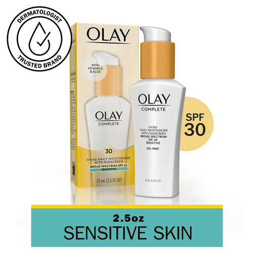 Olay Complete Daily Moisturizer for Sensitive Skin, SPF 30, 2.5 fl oz EasyOptionXY LLC