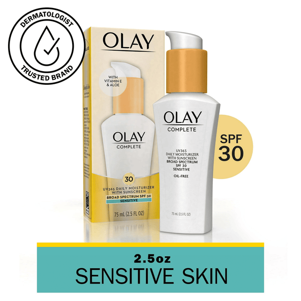 Olay Complete Daily Moisturizer for Sensitive Skin, SPF 30, 2.5 fl oz EasyOptionXY LLC