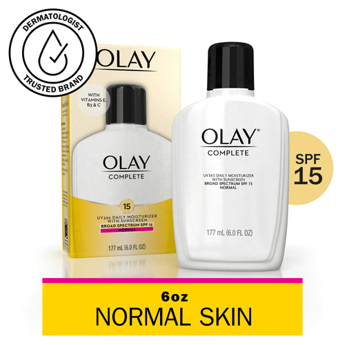 Olay Complete Lotion Moisturizer with SPF 15 Sun Protection for Normal Skin, 6.0 fl oz EasyOptionXY LLC