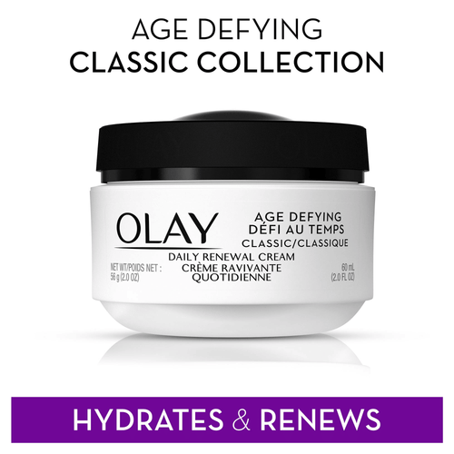 Olay Age Defying Classic Daily Renewal Cream, Face Moisturizer for Dull Combination Skin, 2.0 fl oz EasyOptionXY LLC