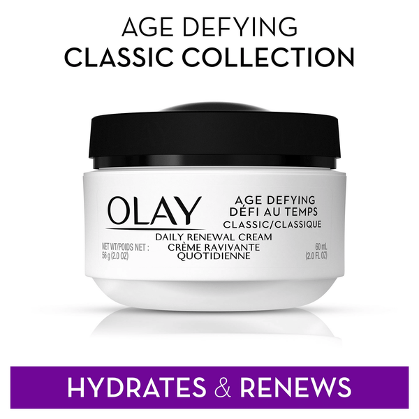 Olay Age Defying Classic Daily Renewal Cream, Face Moisturizer for Dull Combination Skin, 2.0 fl oz EasyOptionXY LLC