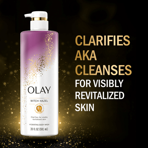 Olay Hydrating Body Wash with Witch Hazel and Vitamin B3 Complex, All Skin Types, 20 fl oz EasyOptionXY LLC