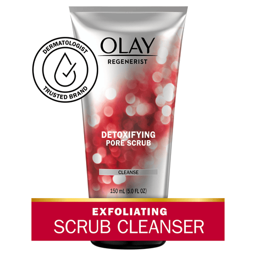 Olay Regenerist Detoxifying Face Wash, Pore Scrub Facial Cleanser, 5.0 fl oz EasyOptionXY LLC