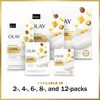 Olay Moisture Outlast Ultra Moisture Shea Butter Beauty Soap Bar 3.75 oz, 8 Count EasyOptionXY LLC