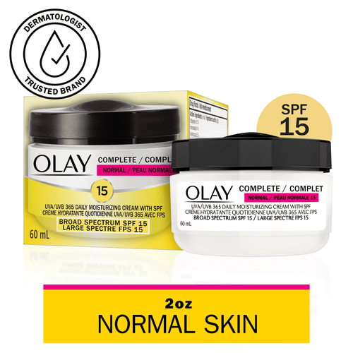 Olay Complete Cream Moisturizer with SPF 15 Normal, 2.0 oz EasyOptionXY LLC
