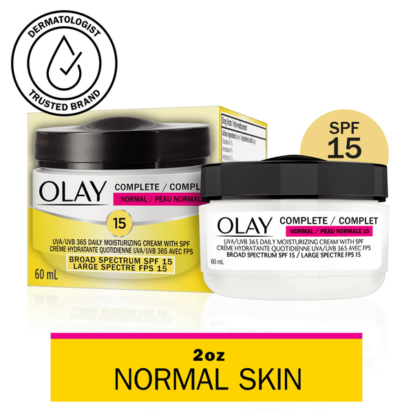 Olay Complete Cream Moisturizer with SPF 15 Normal, 2.0 oz EasyOptionXY LLC