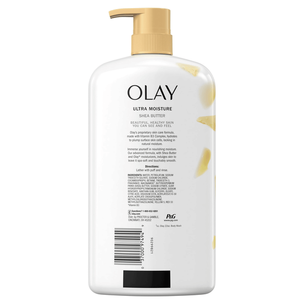 Olay Ultra Moisture Body Wash with Shea Butter, 30 fl oz EasyOptionXY LLC