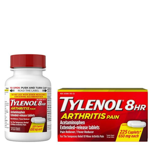 Tylenol 8 Hour Arthritis & Joint Pain Acetaminophen Caplets; 225 Count EasyOptionXY LLC