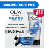 Olay Skincare Regenerist Hyaluronic + Peptide 24 Duo Pack, Soothes Dryness, Skin Care Gift Set, 5/1.7 oz EasyOptionXY LLC