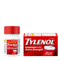 Tylenol Extra Strength Caplets with 500 mg Acetaminophen; 50 Ct EasyOptionXY LLC