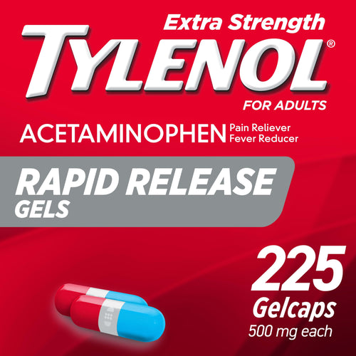 Tylenol Extra Strength Acetaminophen Rapid Release Gels; 225 ct EasyOptionXY LLC