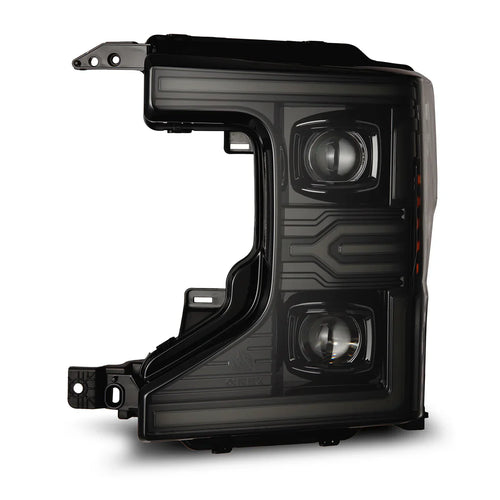 AlphaRex 20-22 Ford Super Duty LUXX-Series LED Projector Headlights Chrome OffRoadUSA.com