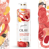 Olay Fearless Artist Series Body Wash with Ceramides with Notes of Vanilla Bean, 20 fl oz EasyOptionXY LLC