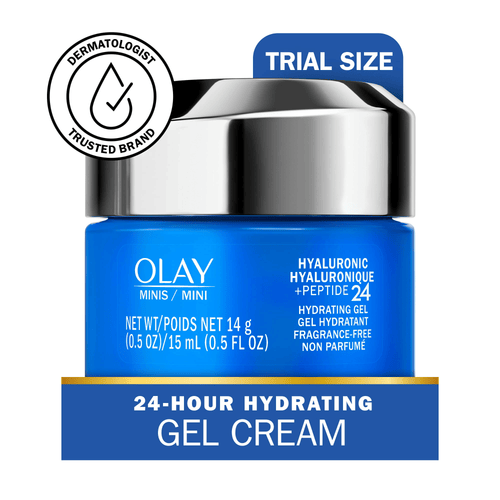Olay Hyaluronic + Peptide 24 Hydrating Gel, All Skin Types, Trial Size, 0.5 oz EasyOptionXY LLC