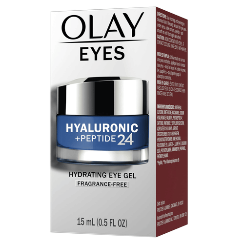 Olay Hydrating Gel Eye Cream with Hyaluronic Acid, Fragrance-Free, All Skin Types 0.5 oz EasyOptionXY LLC