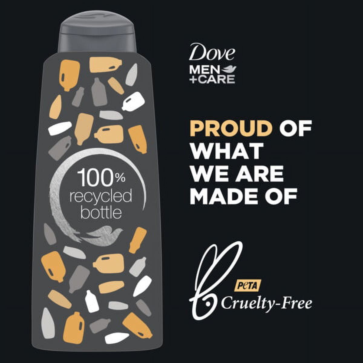 Dove Men+Care SportCare Men's 3-in-1 Shampoo Conditioner & Body Wash, 20.4 fl oz EasyOptionXY LLC